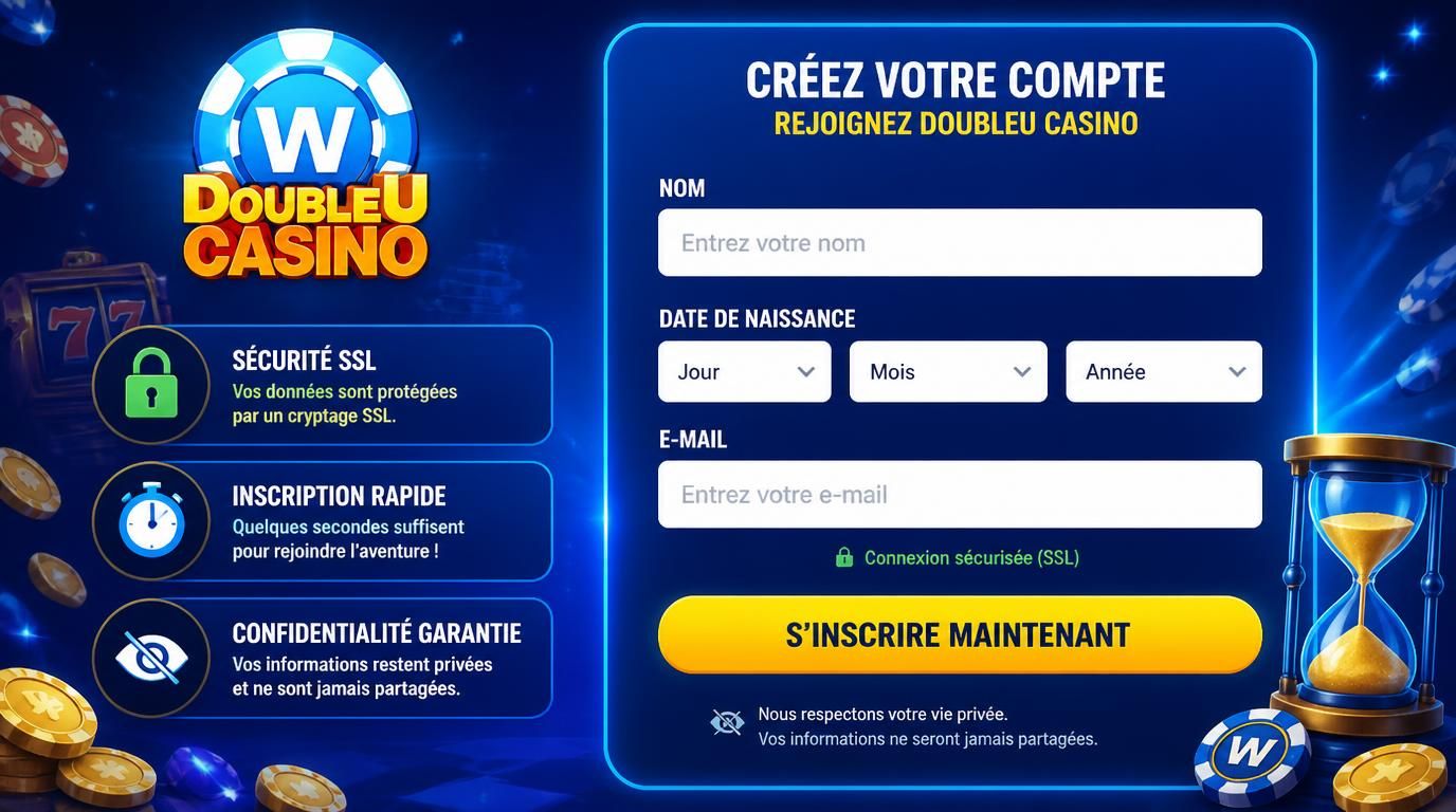 Formulaire d’inscription sécurisé et rapide